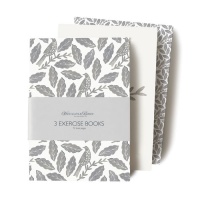 Songbird Grey Softback Exercise Books by Hinchcliffe and Barber